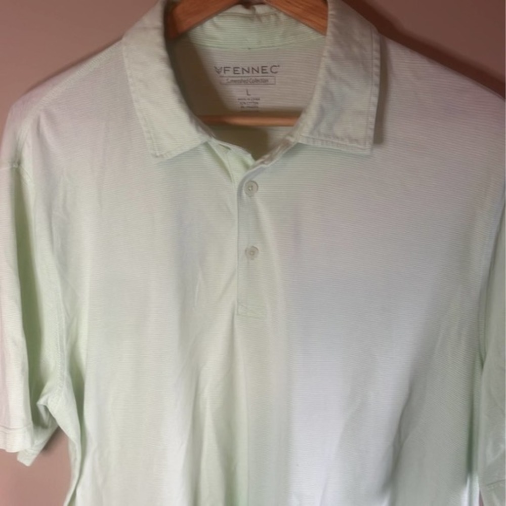 Fennec Sunwashed Polo -‎ Mens Large - Picture 2 of 3